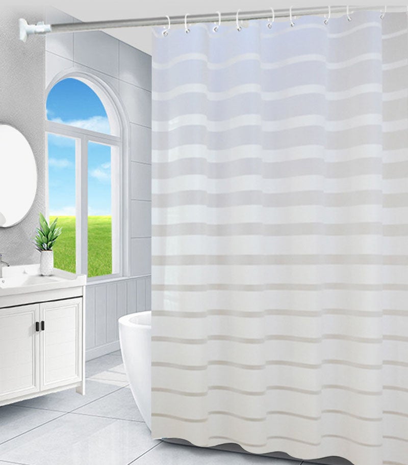 180 X 1800cm Rideau De Douche, Rideau De Baignoire, Anti Moisissure, Imperméable, Pour Salle De Bain 92965004