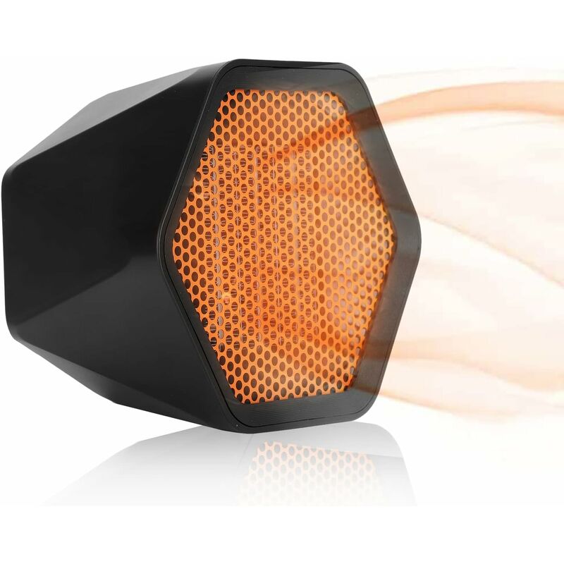 Chauffage Silencieux Salon Radiateur Soufflant YAZEKY 1500W - Chauffage D'Appoint Silencieux, Oscillant, 3 Modes, Sécurité Radiateur Oscillant 1500w