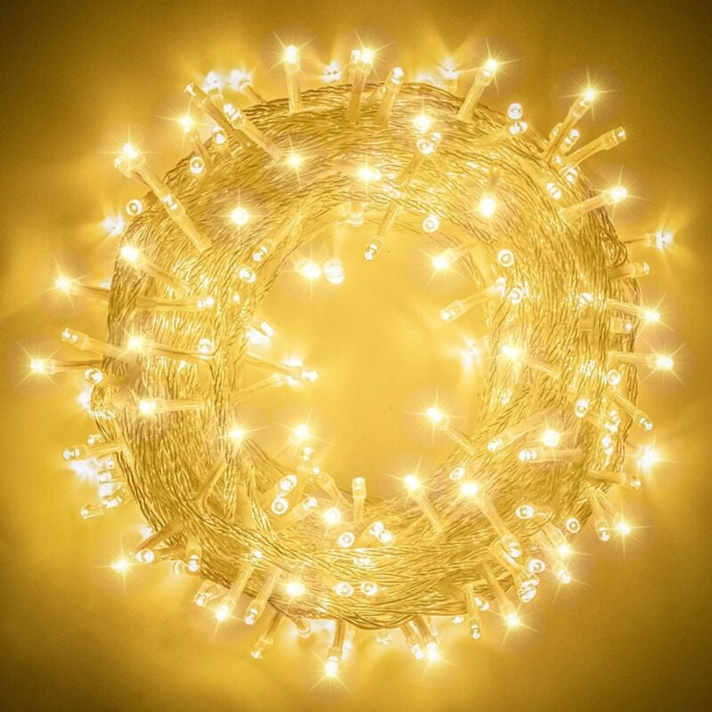100M 600 LED Girlanda Świąteczna Karnawał Wesele Zewnętrzny Ogród Wewnętrzny Oświetlenie - 3