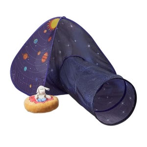 Tente pour enfant, système « pop up », licornes, LP 220x79 cm, multicolore, Relaxdays | Leroy Merlin