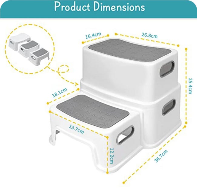 Tabouret Toilette Ergonomique Portable Marchepied Turc Antidérapant Blanc pour Tous -ULISEM Tabouret Toilette Ergonomique Portable Marchepied Turc Antidérapant Blanc pour Tous -ULISEM