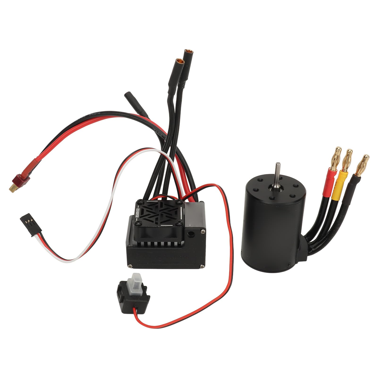 VGEBY Moteur Brushless 3650 5200KV 4 Pôles - Moteur Sans Balais Pour Voiture RC HSP 1/8 1/10 - Haute Performance Moteur Performance Rotor équilibré