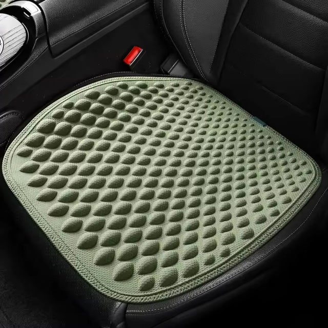 AULEDIO Tapete de Silicone Massajador para, Almofada Auto para Alívio de Pressão e Antitranspirante (verde)