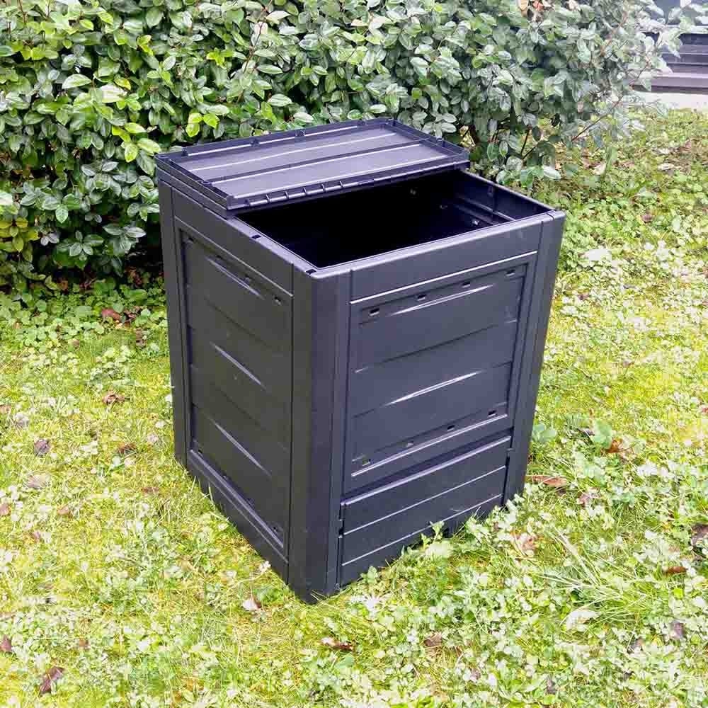 Composteur de jardin 260 Litres Noir Dim 60 x 60 x 73 cm Déchets divers TOOMAX - 6