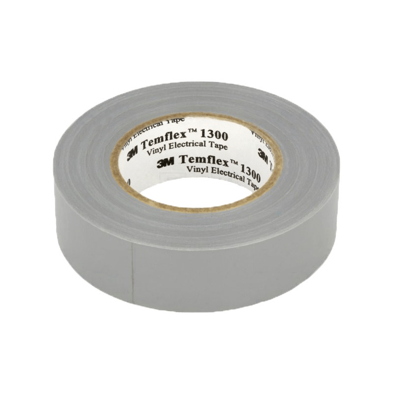 Ruban isolant PVC Temflex 1300 gris 20MX19MM 3M-DE272962858 | Leroy Merlin