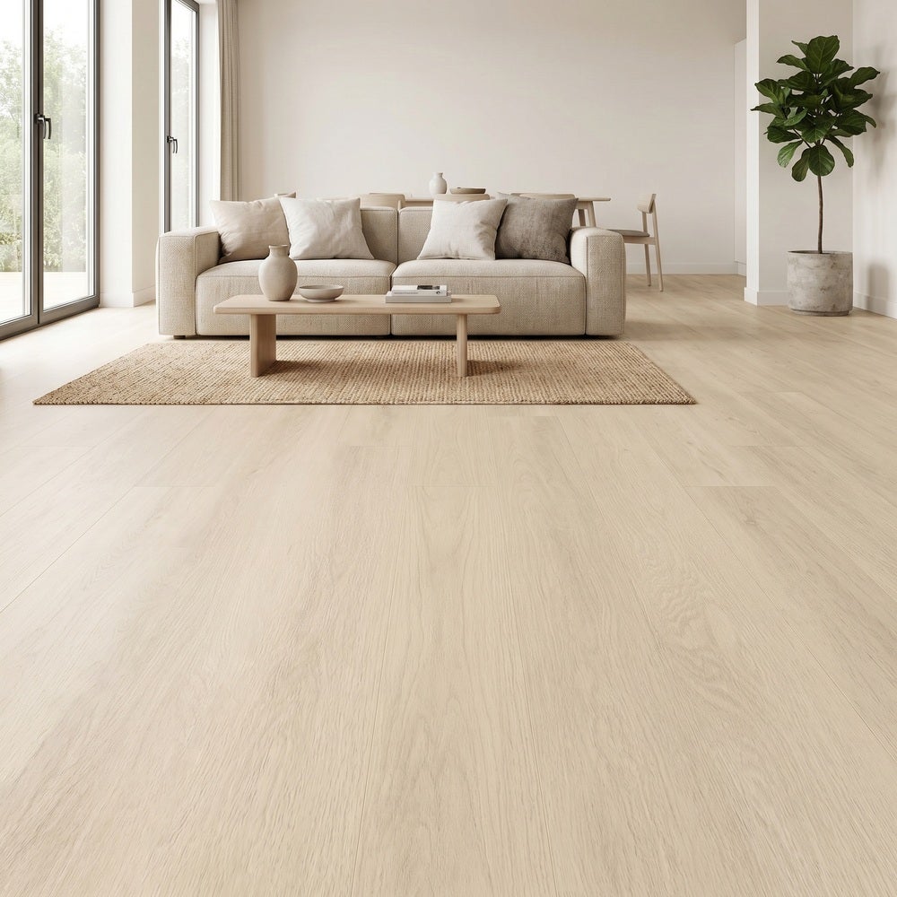 Arquiservi® - Piso Vinílico SPC XL Carvalho King [11,15 m²] - 5,7 mm - Textura Premium | Quente e Silencioso | Instalação Rápida sem Obras - 3