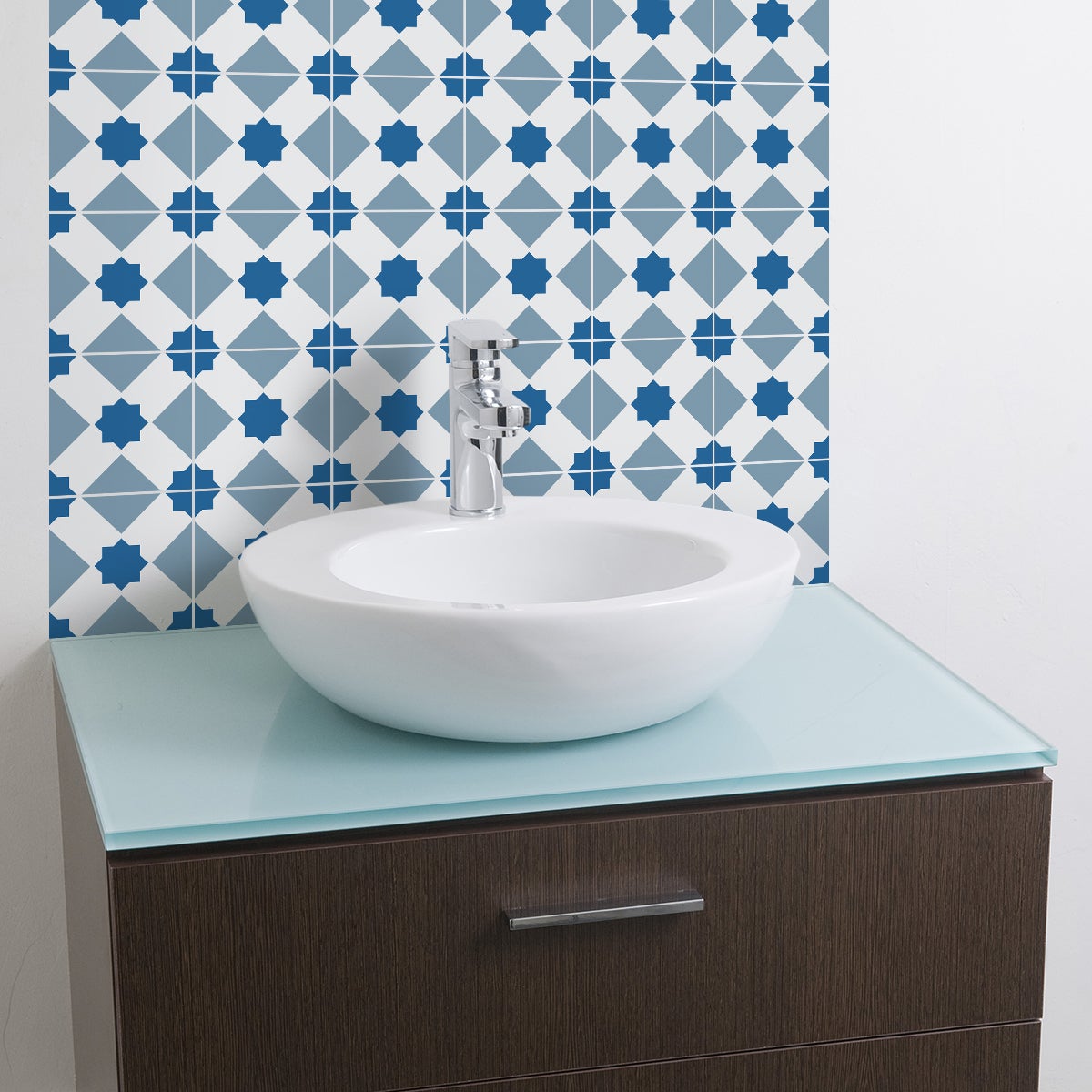 9 adesivi piastrelle azulejos Rachela - Sticker adesivo - adesivi murali - 9stickers10x10cm - 5