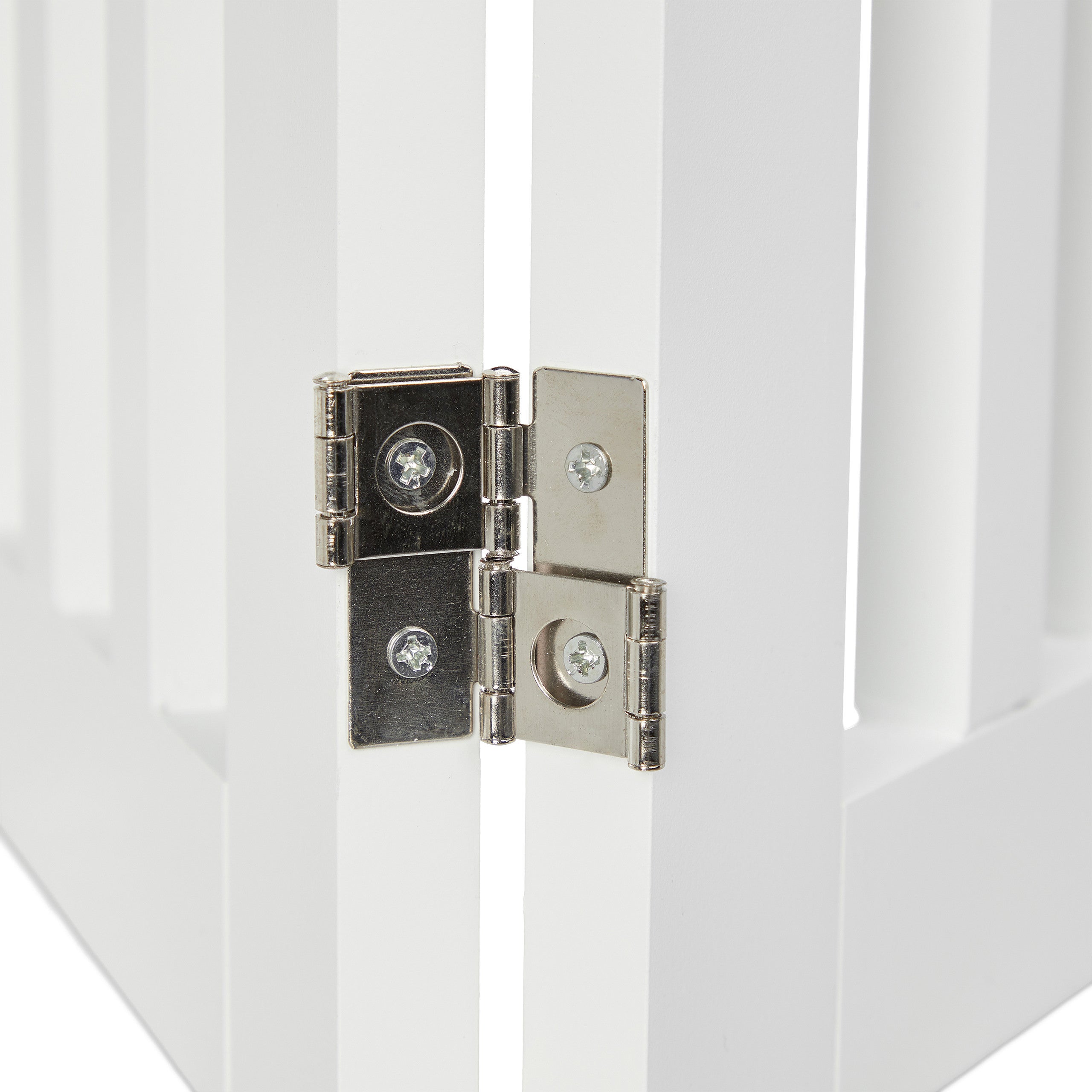 Barrière de Sécurité Non Fixe, Pliable, avec Pieds, H x L : 70 x 205,5 cm, pour Chiens, Blanche, Relaxdays - 7