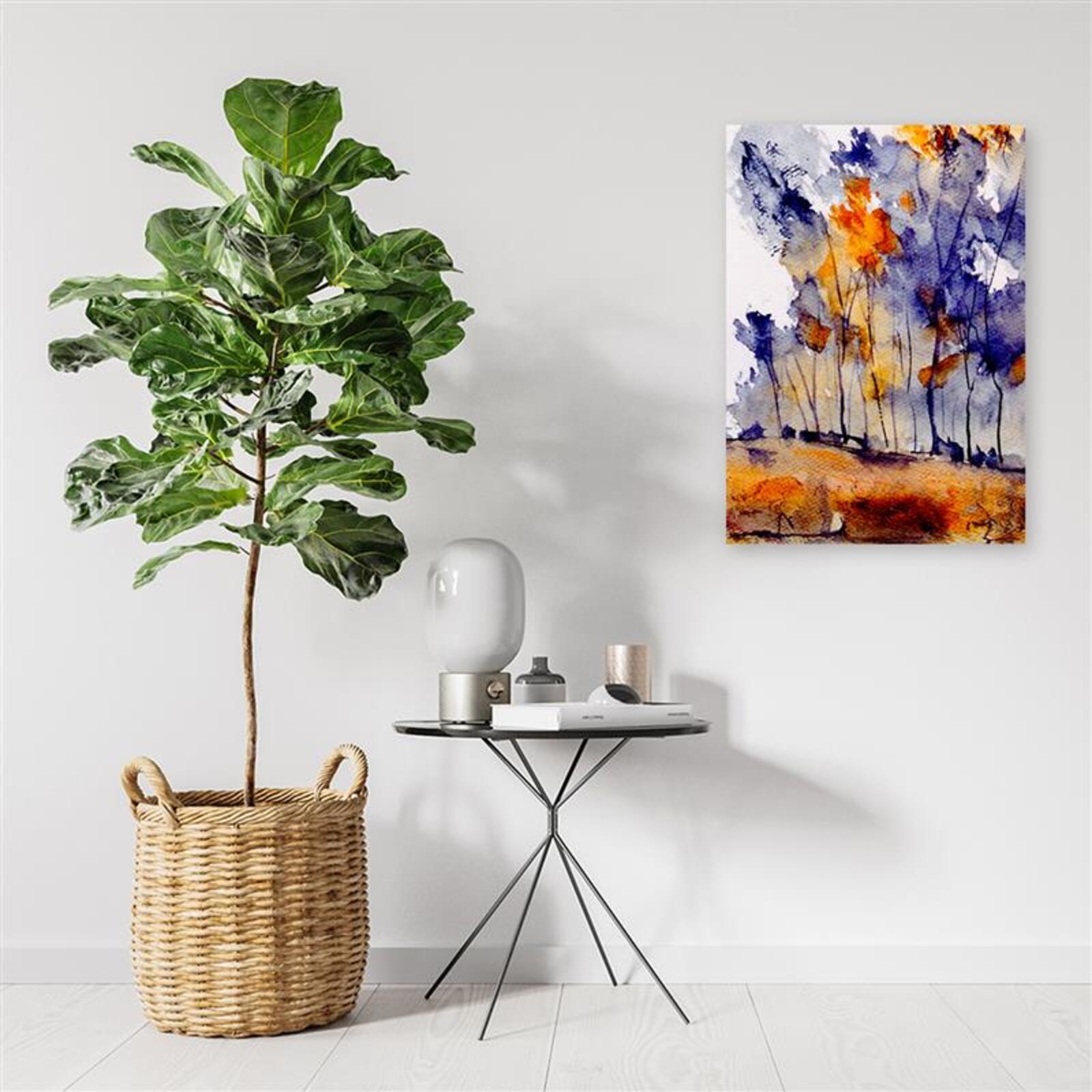 Tableau arbres abstraits - 60 x 80 cm - 3
