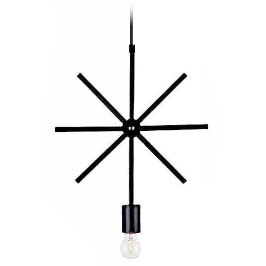 Lampa Sufitowa Wisząca Toolight Le-02 Star Czarny