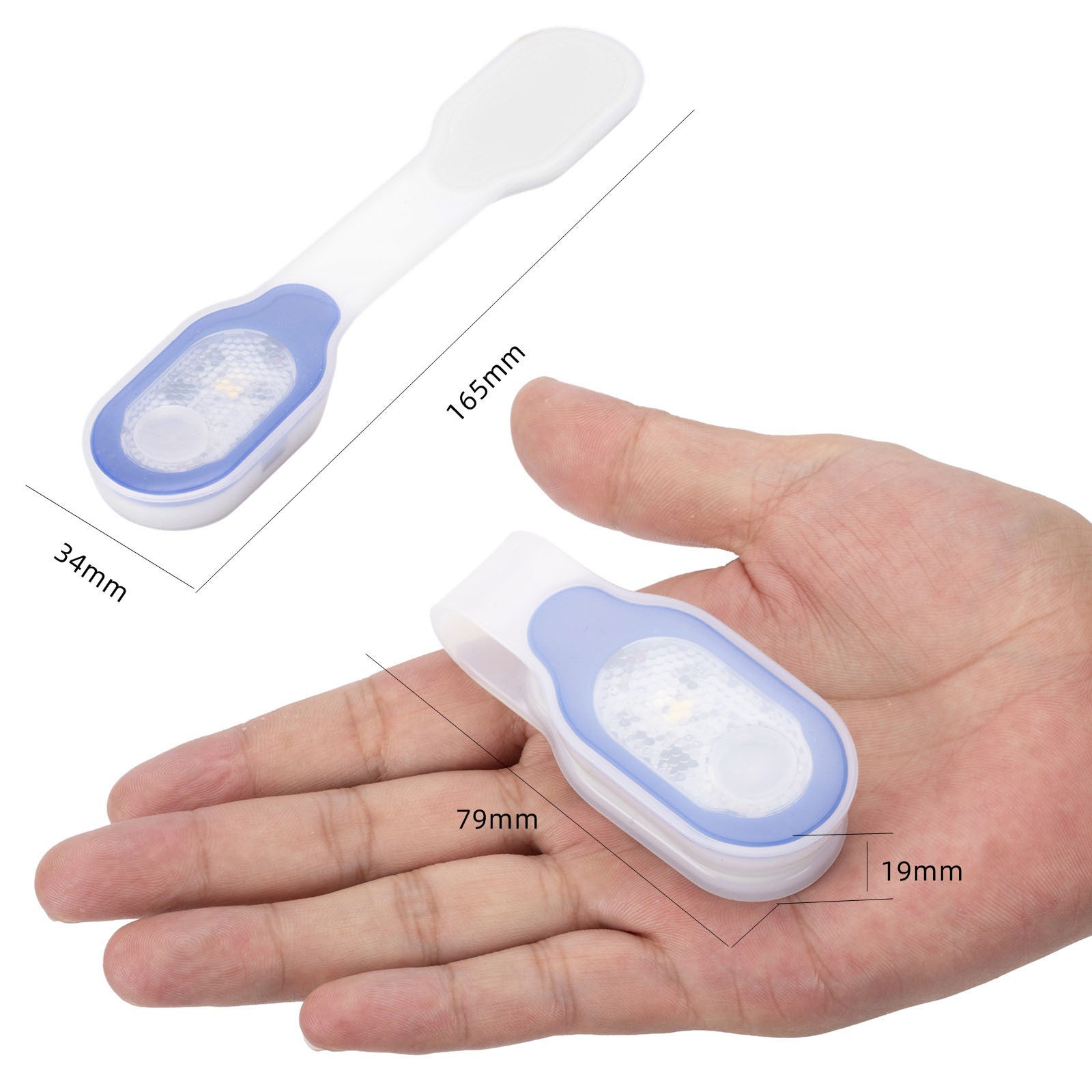 Lampe de nuit magnétique rechargeable PL500 pour infirmières, 3 modes d'éclairage, idéale pour la nuit (rouge et blanc). - 4
