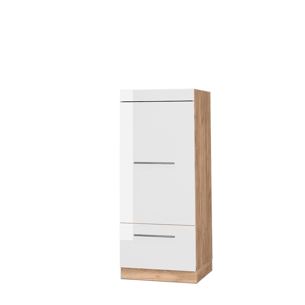 Vicco Szafka do mikrofalówki Fame-Line, Biały wysoki połysk, 60 cm