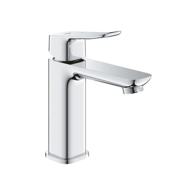 Baterie lavoar Grohe 1018330000, Dice, tip comanda monocomanda, marime m, tip instalare pe blat, pe lavoar, crom