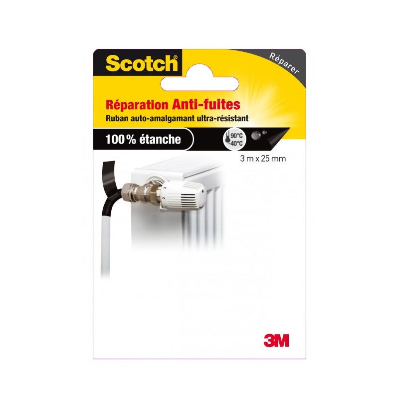 Cinta de reparación SCOTCH, una cara L.3 mx l.25 mm negra - 4