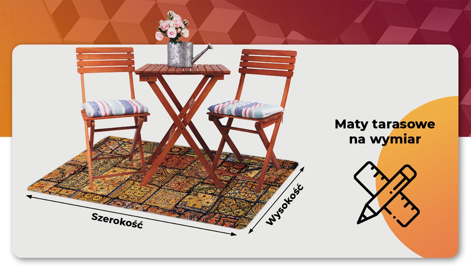 Dywan winylowy turecka mozaika orientalny styl chodnik winylowy do przedpokoju 120x180 cm – Tulup - 6