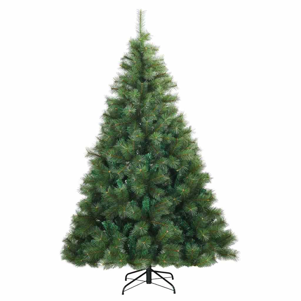 Sapin de Noël | Arbre de Noël artificiel avec 300 LED Vert 180 cm PE et PVC - 5