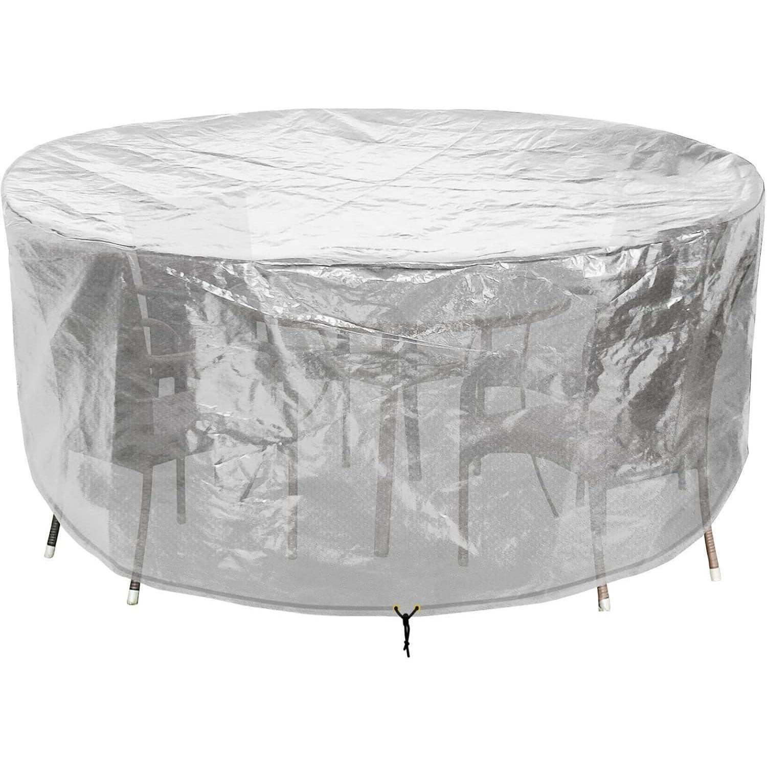 Housse table jardin rectangulaire 230x90 cm polyéthylène transparent ...