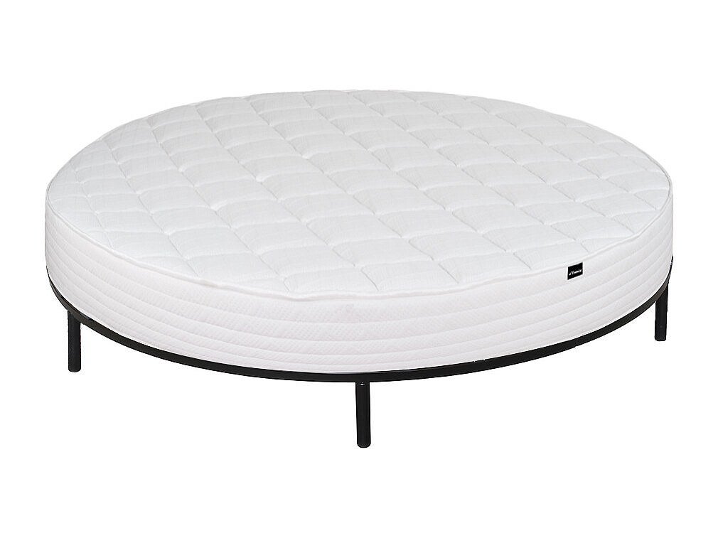 Komplet stelaż + materac okrągły ROMA marki YSMÉE PLAY - 220 × 220 cm