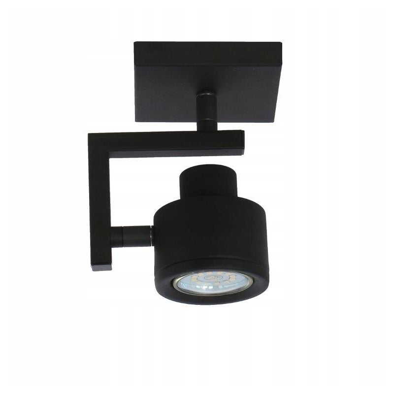 Spot reflektor natynkowy Alenis 2 czarny 1xGU10x50W metal wym:15x9x9cm IP20 Reality