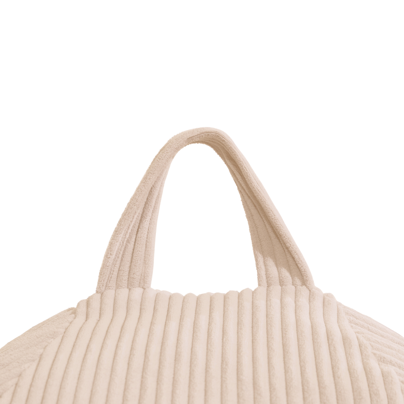 Pufe pêra bombazina BANANAIR 80 x 70 cm branco - 9