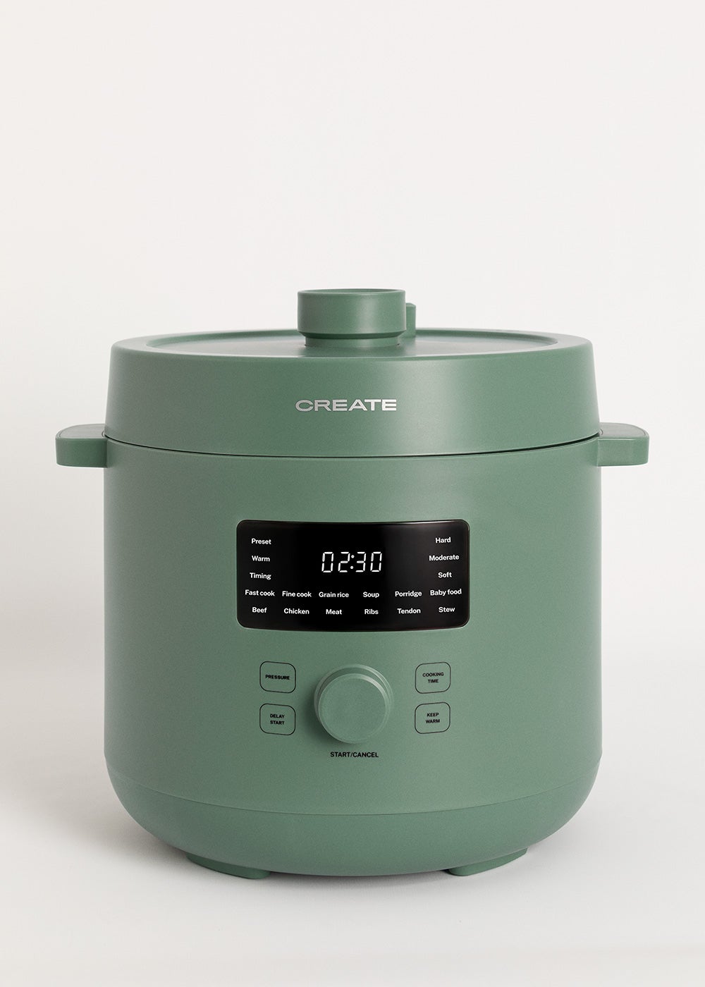 CREATE - PRESSURE COOKER STUDIO - Autocuiseur électrique multifonctionnel programmable- Sauge - 8