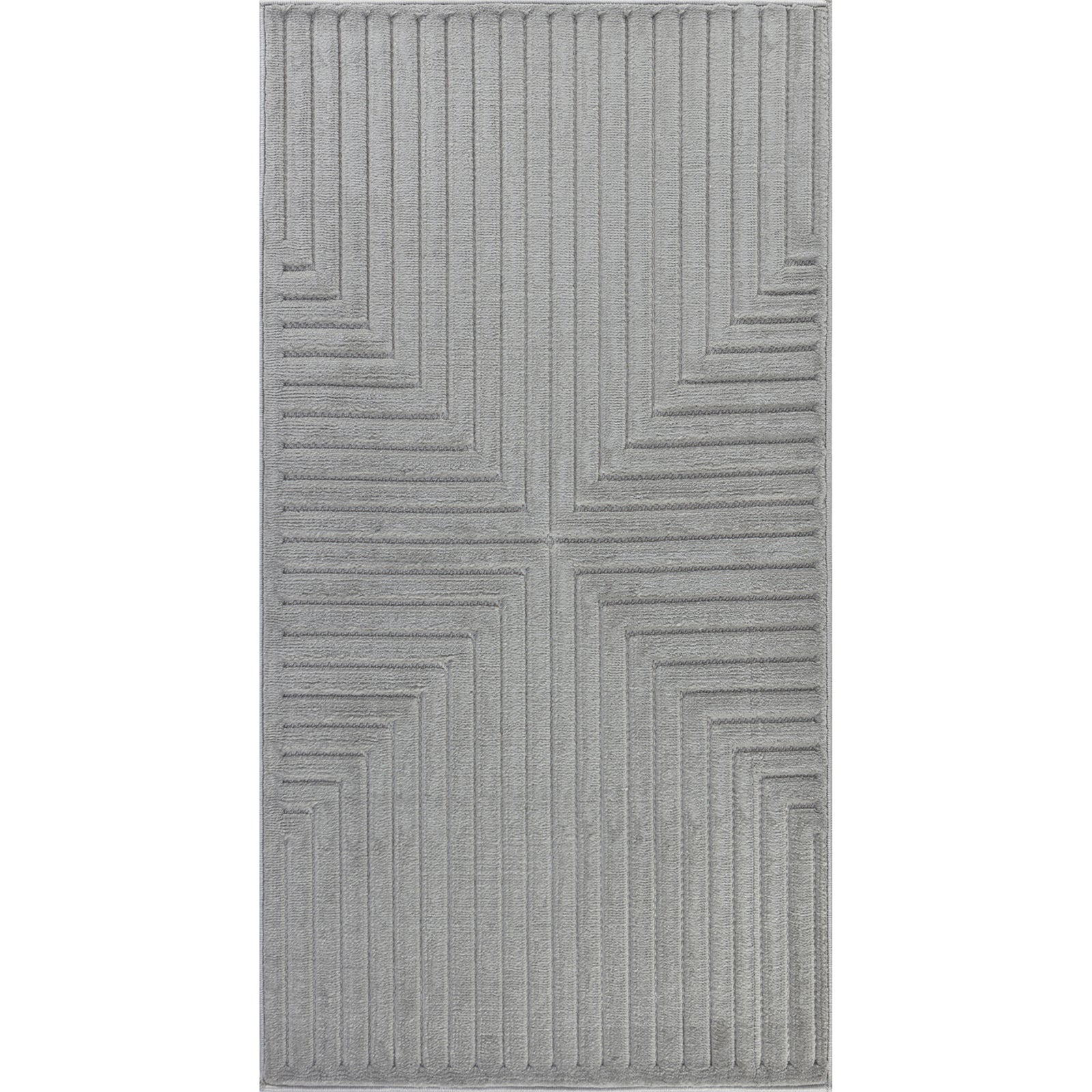 Livabliss Tapis D'Extérieur Bohème Chic Marbre Moucheté 160x213 Cm - Ivoire Et Gris Clair - Terrasse, Balcon, Patio, Véranda - Résistant Eau & UV