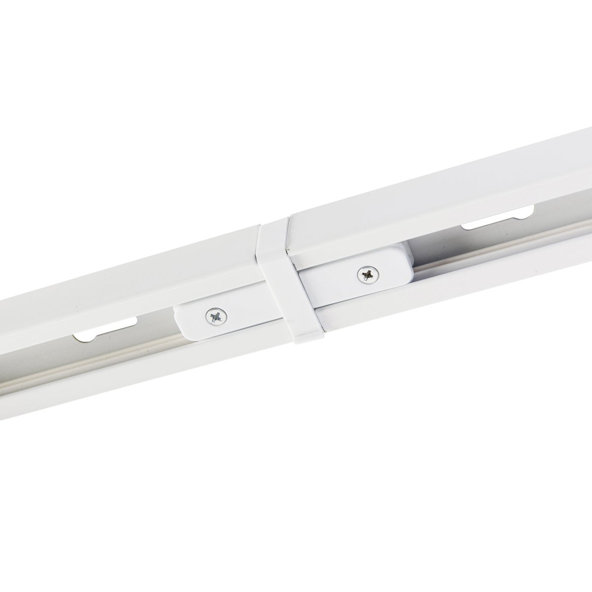 Sistema di illuminazione a binario moderno con 6 faretti bianchi monofase 200 cm - Iconic Jeana - 7