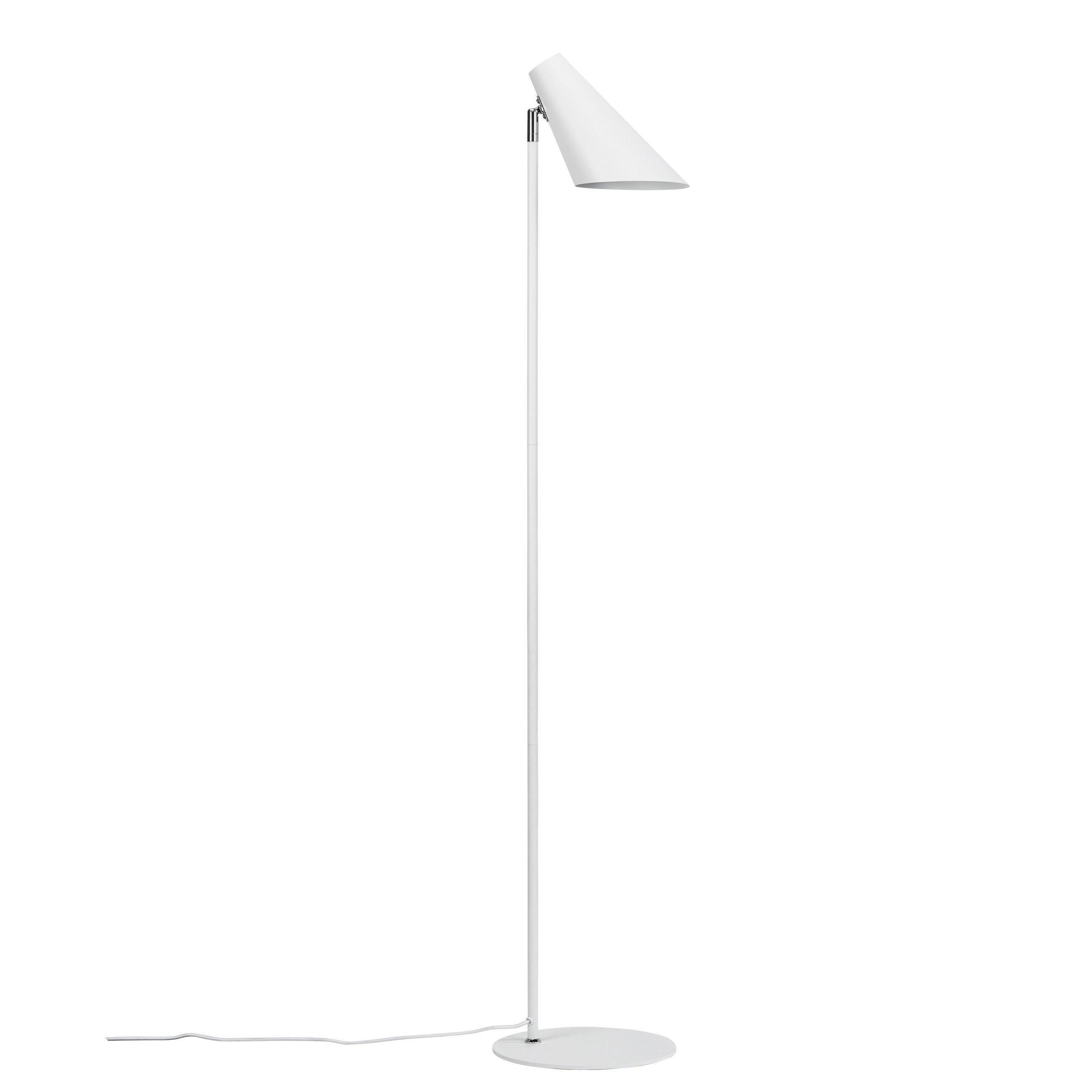 Cale floor lamp white