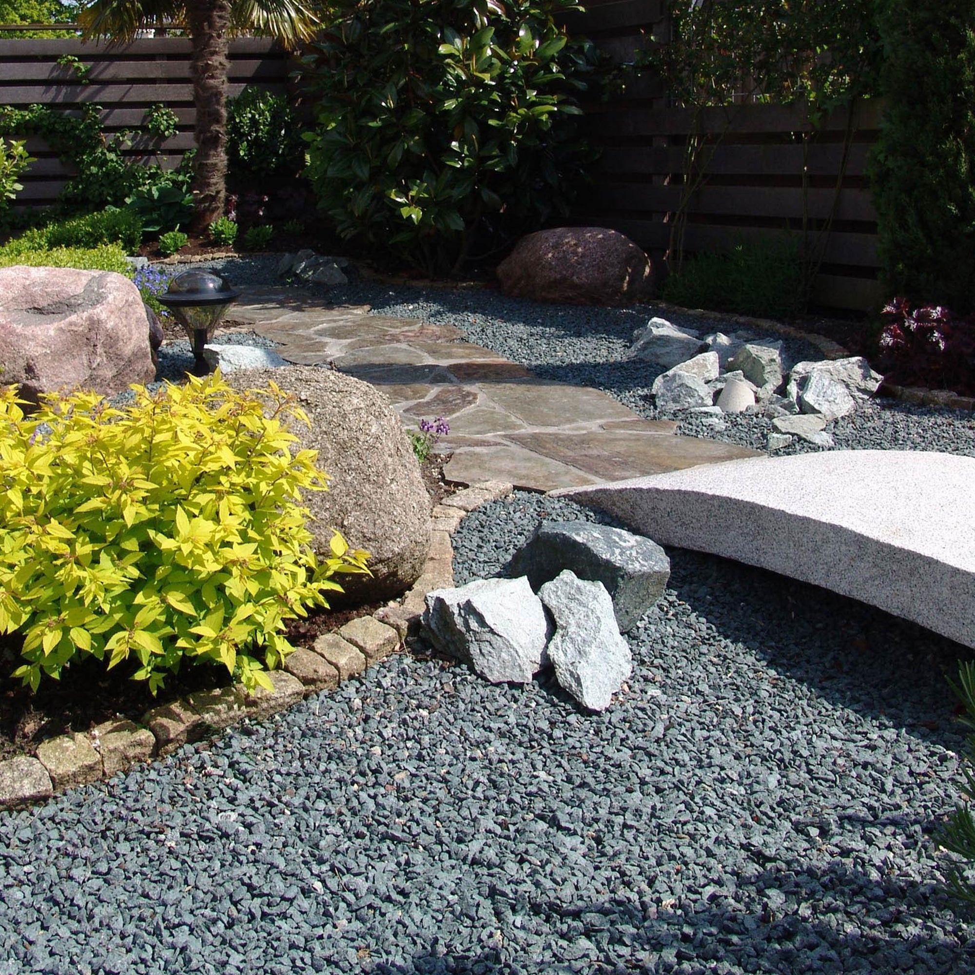 Pack 6 m² - Gravier Porphyre Vert 7-14 mm (15 sacs = 300kg) - RO'MA Nature - 2