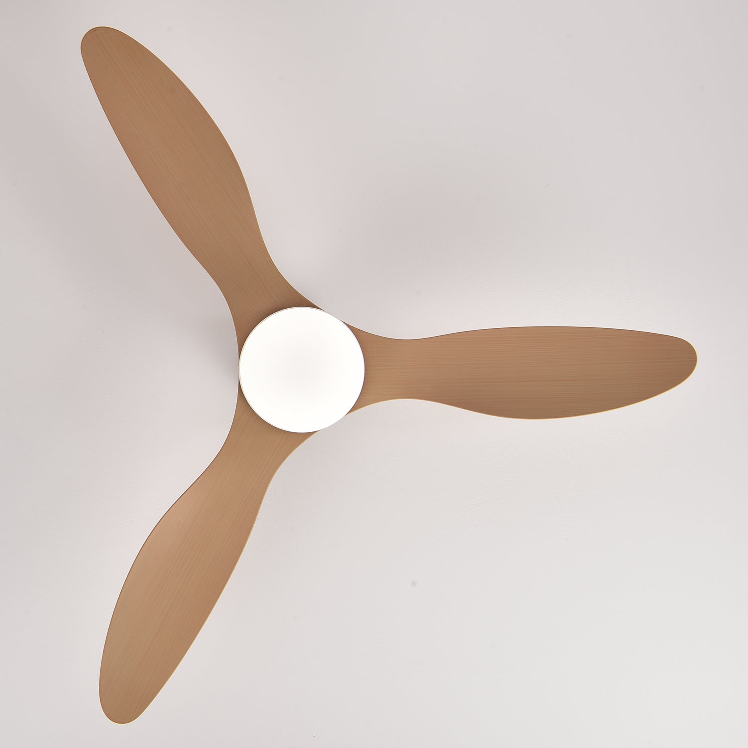 Ventilateur de plafond avec lumière, télécommande/contrôle par application, 6 vitesses de ventilation, minuterie, gradation continue (106 cm) - 8