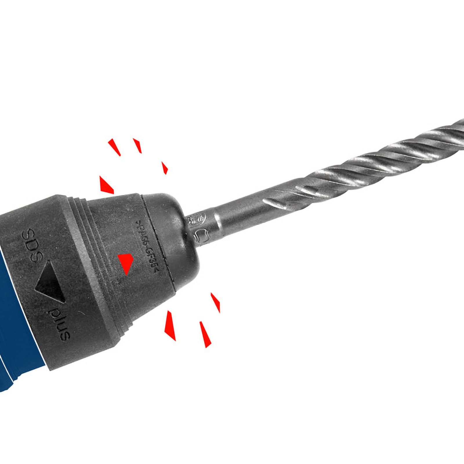 FORET BOSCH SDS PLUS 16 x 215 mm PLUS-3 - 3