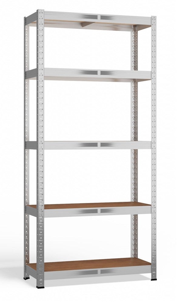 MAG - Etagère d'entrepôt en métal stable et durable - 5 étagères - 2