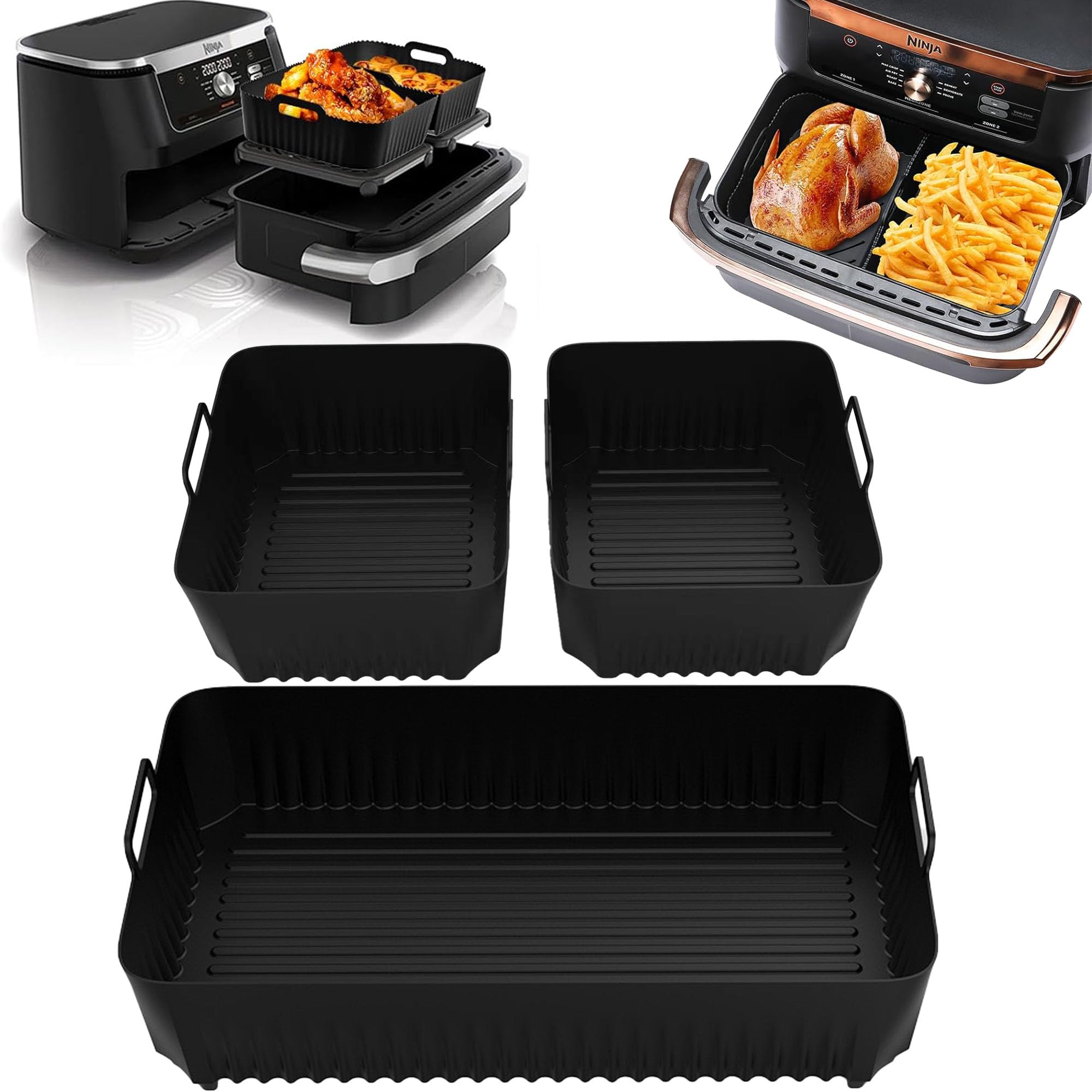 Moule Silicone GADITIEK Pour Philips Air Fryer Série 5000 XXL (72L, HD9285/90)
