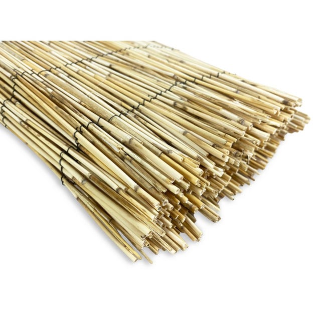 Stuoia In Canniccio Arella 150x500 Cm | Recinzione Ombra Per Esterni, Rilegata Con Filo Di Nylon - Foto 5