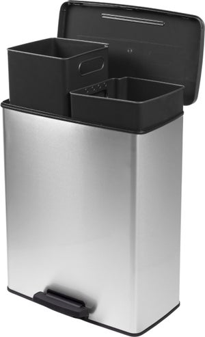 Poubelle De Tri Curver Verto – 54L – Rose – 2 Compartiments – Design écologique