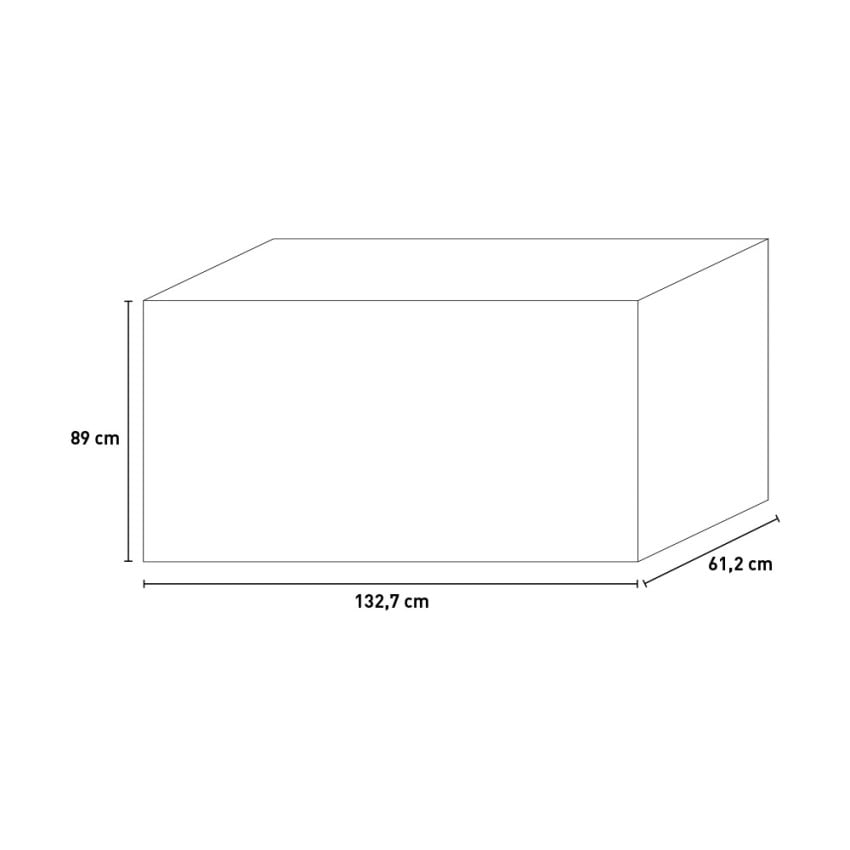 Keter Patio Storage Bench Graphite Resin Garden Bench, 132.7x61.2x89h cm, Graphite - 7