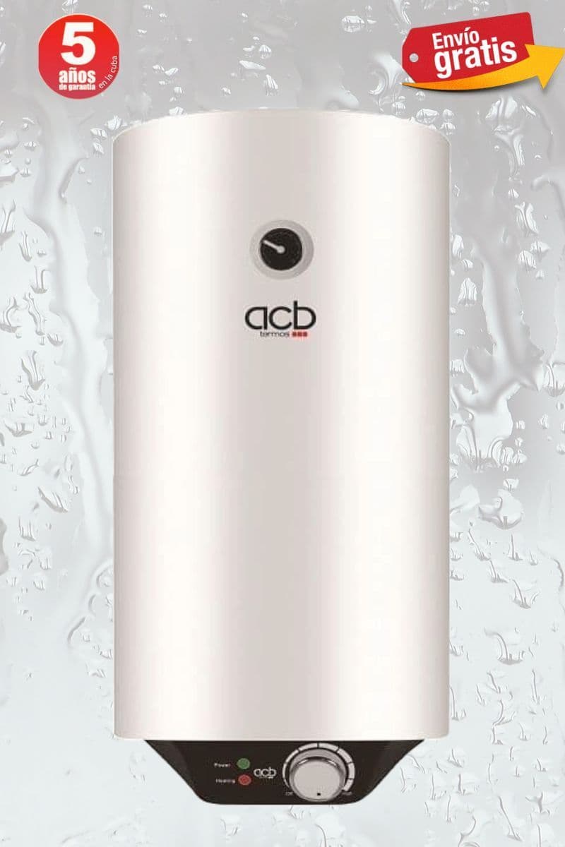 TERMO ELÉCTRICO ACB 100 L, CLASE ENERGÉTICA 