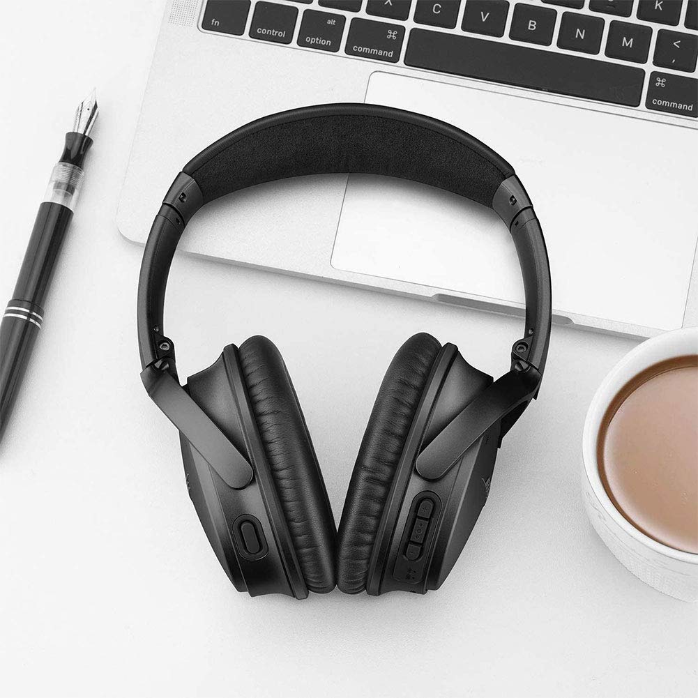 Coussinets d'oreille pour Bose QC35/SoundTrue 1 paire Black - 7