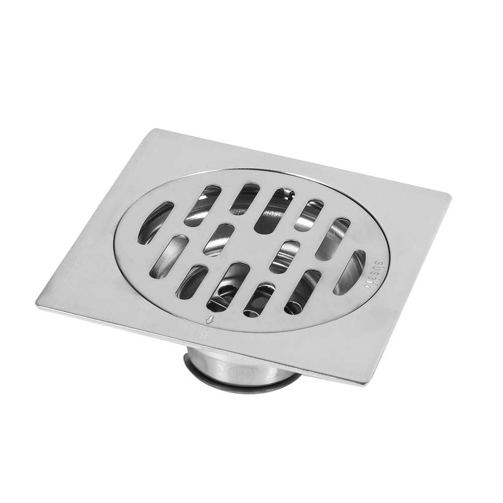 Syfony podłogowe, Pokrywa odpływu prysznicowego Pokrywa odpływu podłogowego do łazienki, Antyzapachowa do kuchni, łazienki itp. (Typ 2)