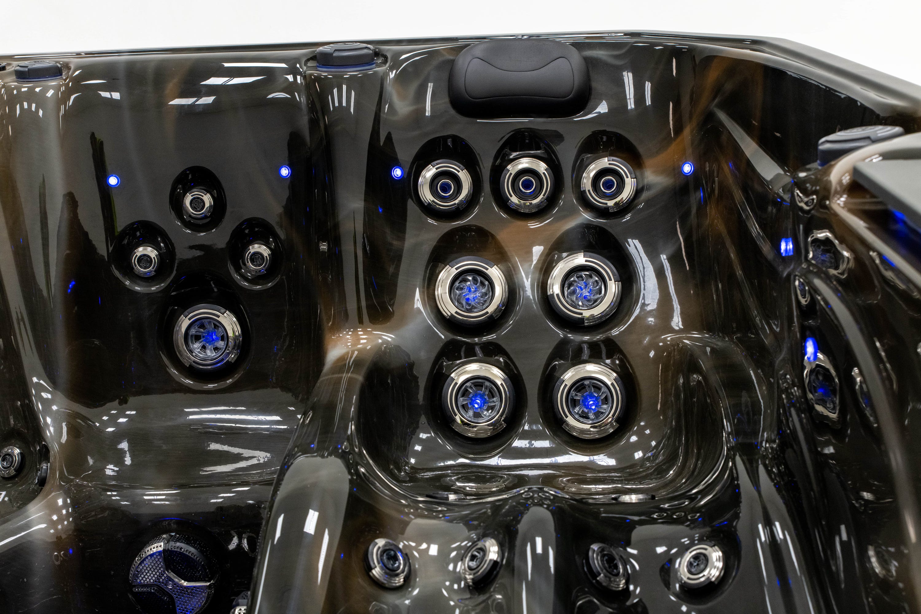 Spa 5 places Barcelona Premium Platinum Spas Couleur de coque Canyon de ...