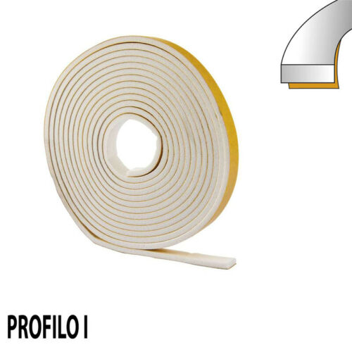 GUARNIZIONE ADESIVA PARAFREDDO MARRONE PARASPIFFERI PORTE - Foto 9