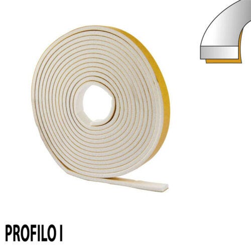 GUARNIZIONE ADESIVA PARAFREDDO MARRONE PARASPIFFERI PORTE - Foto 9