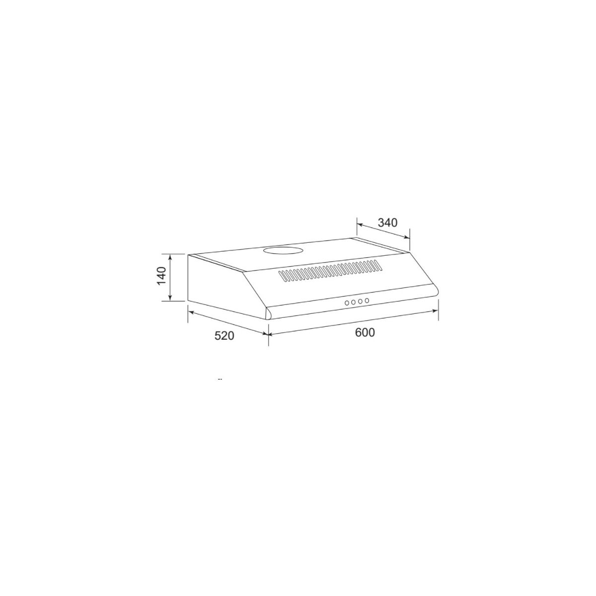 Hotte casquette AIRLUX AHC625BK - 2