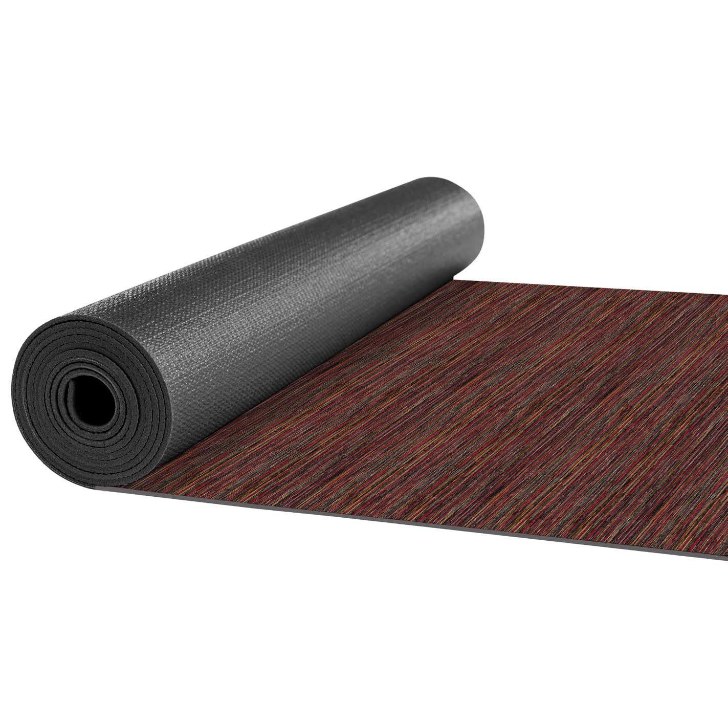 Tapis couloir résiné modèle Ambiance bordeaux vendu au mètre antitache lavable résistant largeur 67 cm idéal cuisine ou couloir - 3