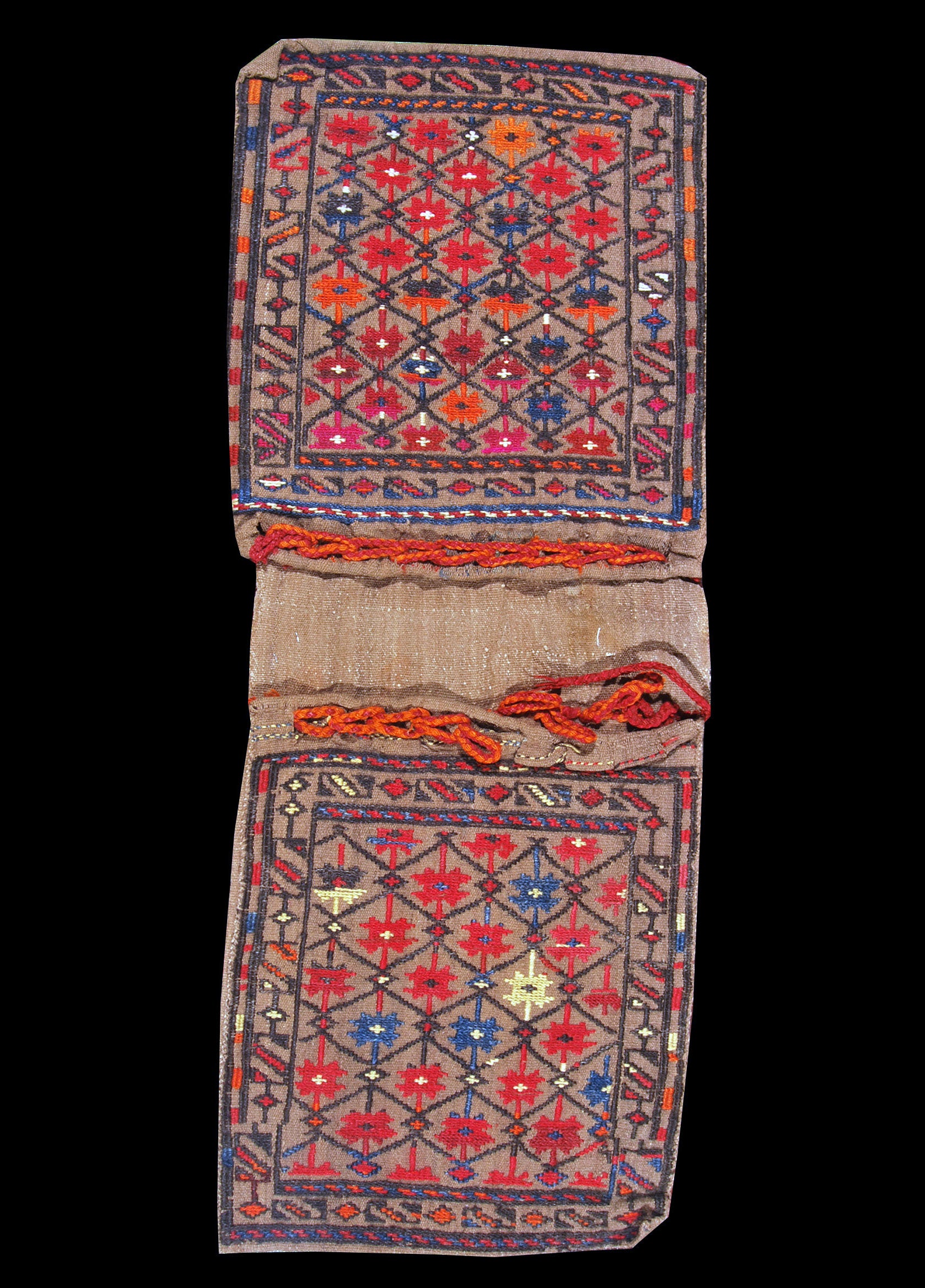 Oryginalny ręcznie tkany kilim/dywan z certyfikatem autentyczności 121x46 cm GALLERIAFARAH1970