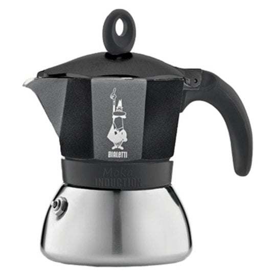 Cafetière italienne BIALETTI Moka induction 6 tasses black - 4
