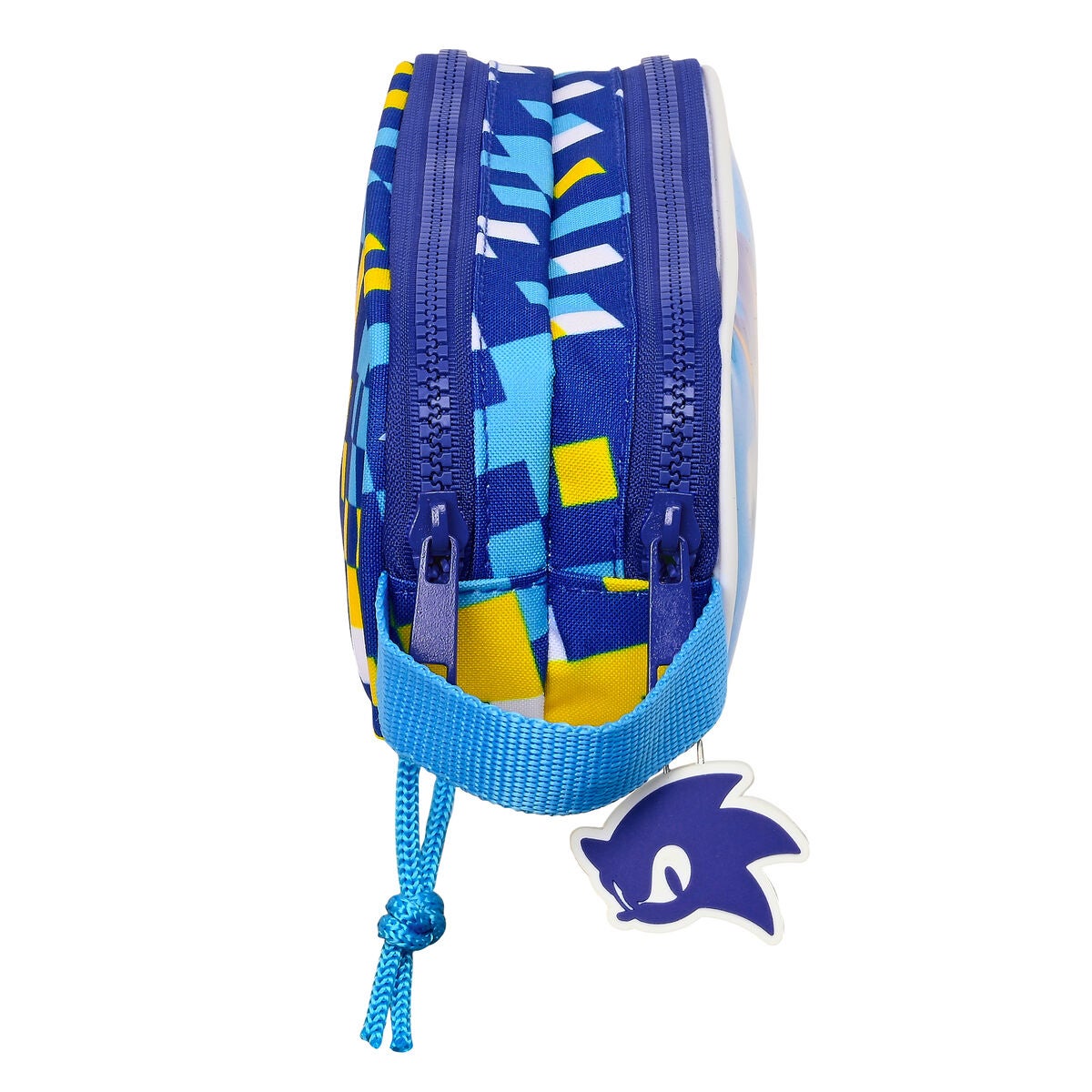 Trousse Triple F.C. Barcelona Safta - Enfant Scolaire Bleu/Grenat 21x8x8cm