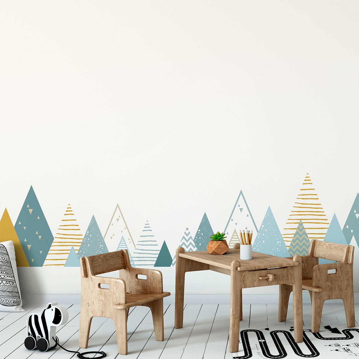 Adesivo bambino di montagna scandinavo orenka - Sticker adesivo - adesivi murali - 60x100cm - 6