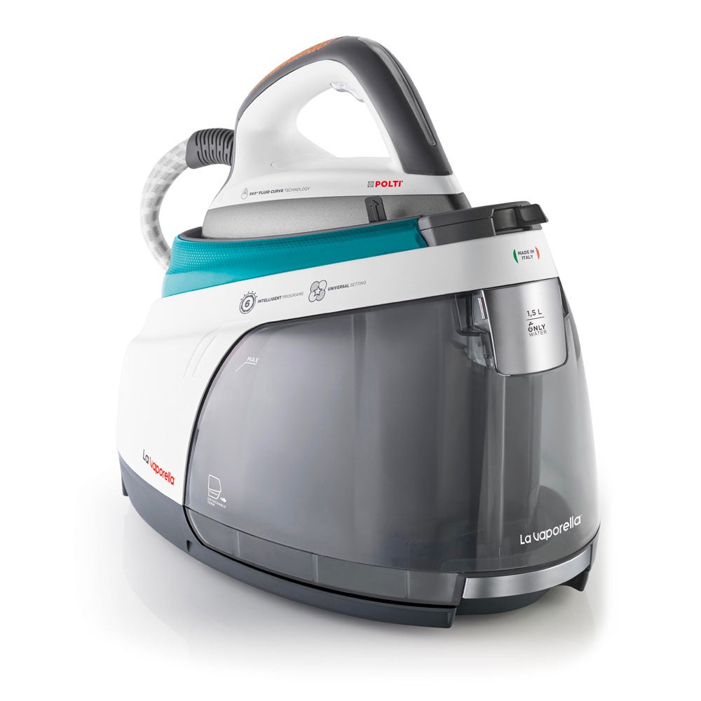Polti La Vaporella XT100C, Ferro da Stiro a Vapore con Caldaia, Pressione 7,5 Bar, Autonomia Illimitata, Capacità 1,4 L, Potenza 2350 W, Steam Pulse