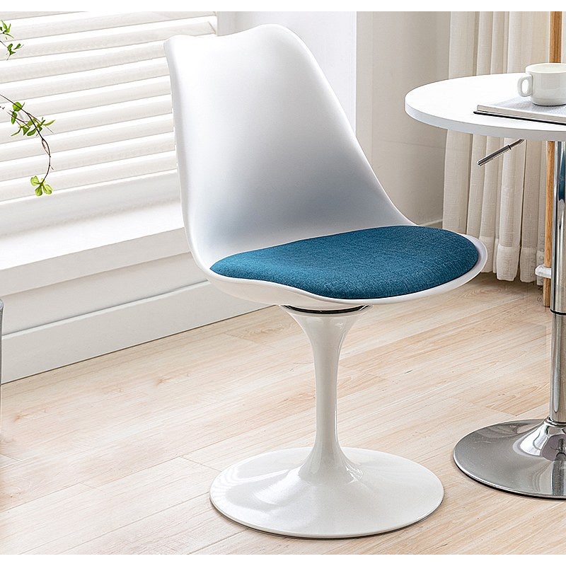 Krzesło – polipropylen i metal – kolor niebieski i biały XAFY